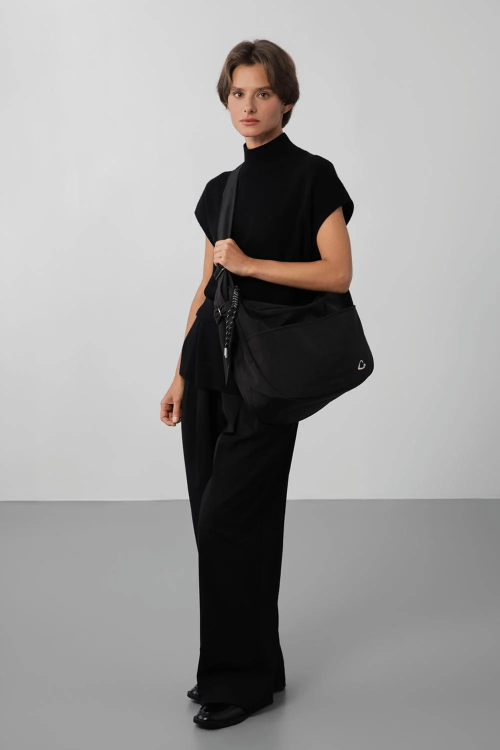 Très grand sac besace - Basic Love - Image 9