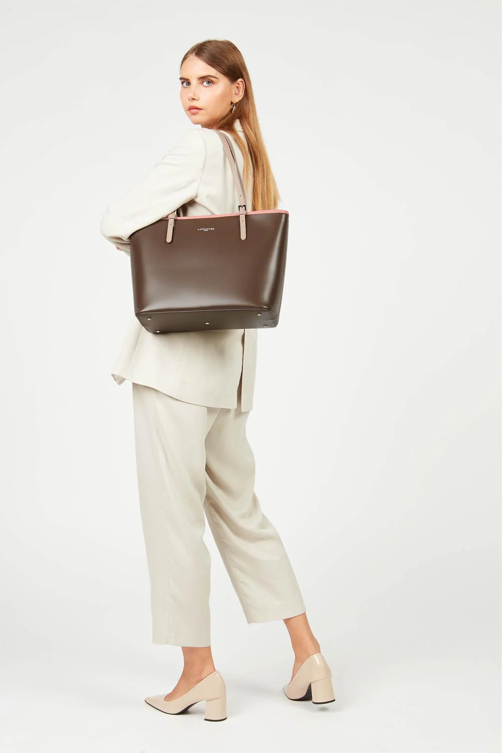 Grand sac cabas épaule - Smooth - Image 37