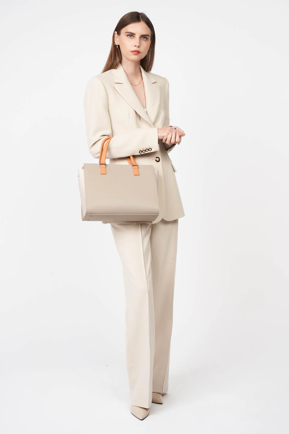 Grand sac cabas main - Smooth - Image 74