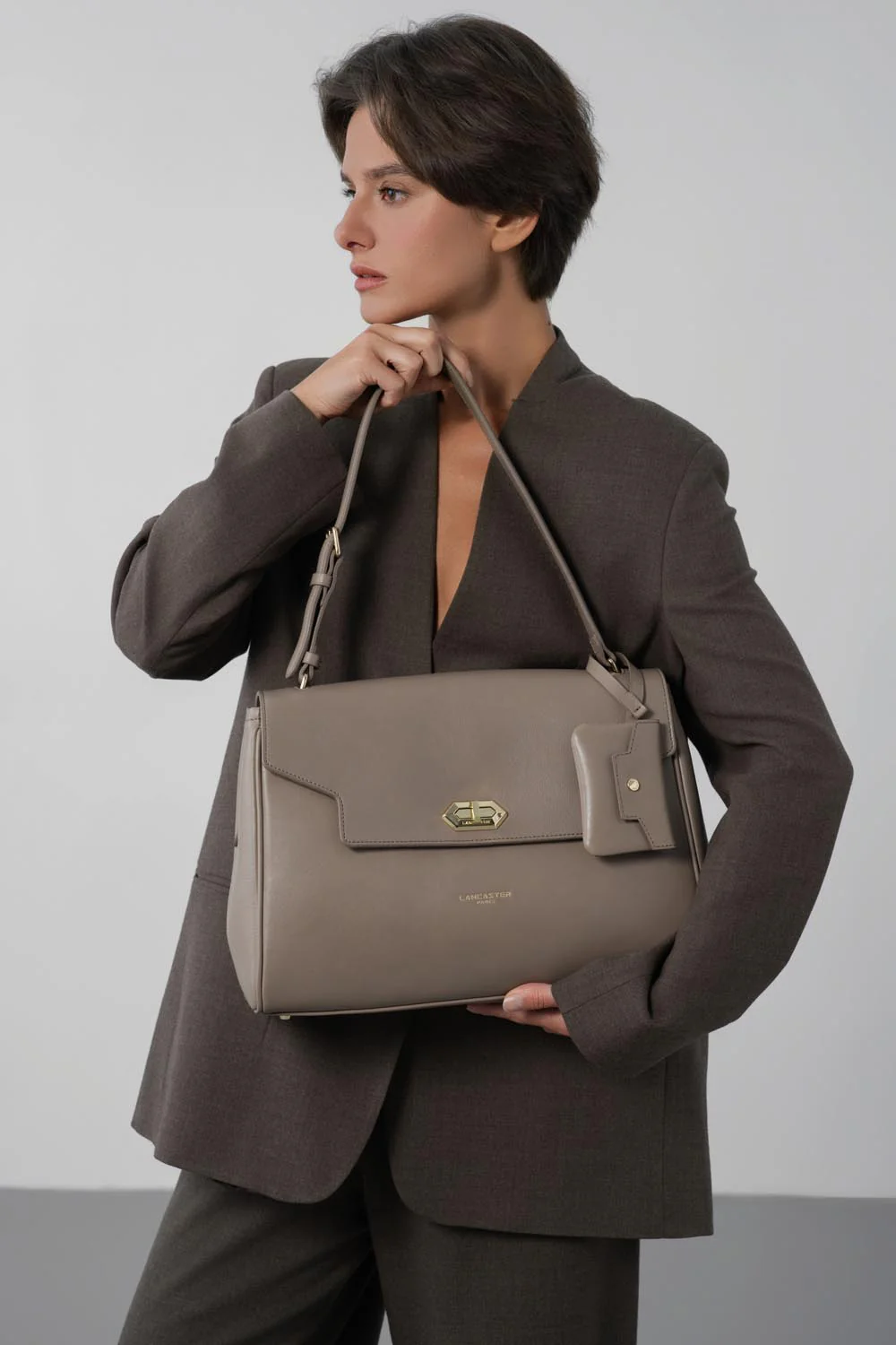 Grand sac cabas épaule - Mademoiselle Grace - Image 9