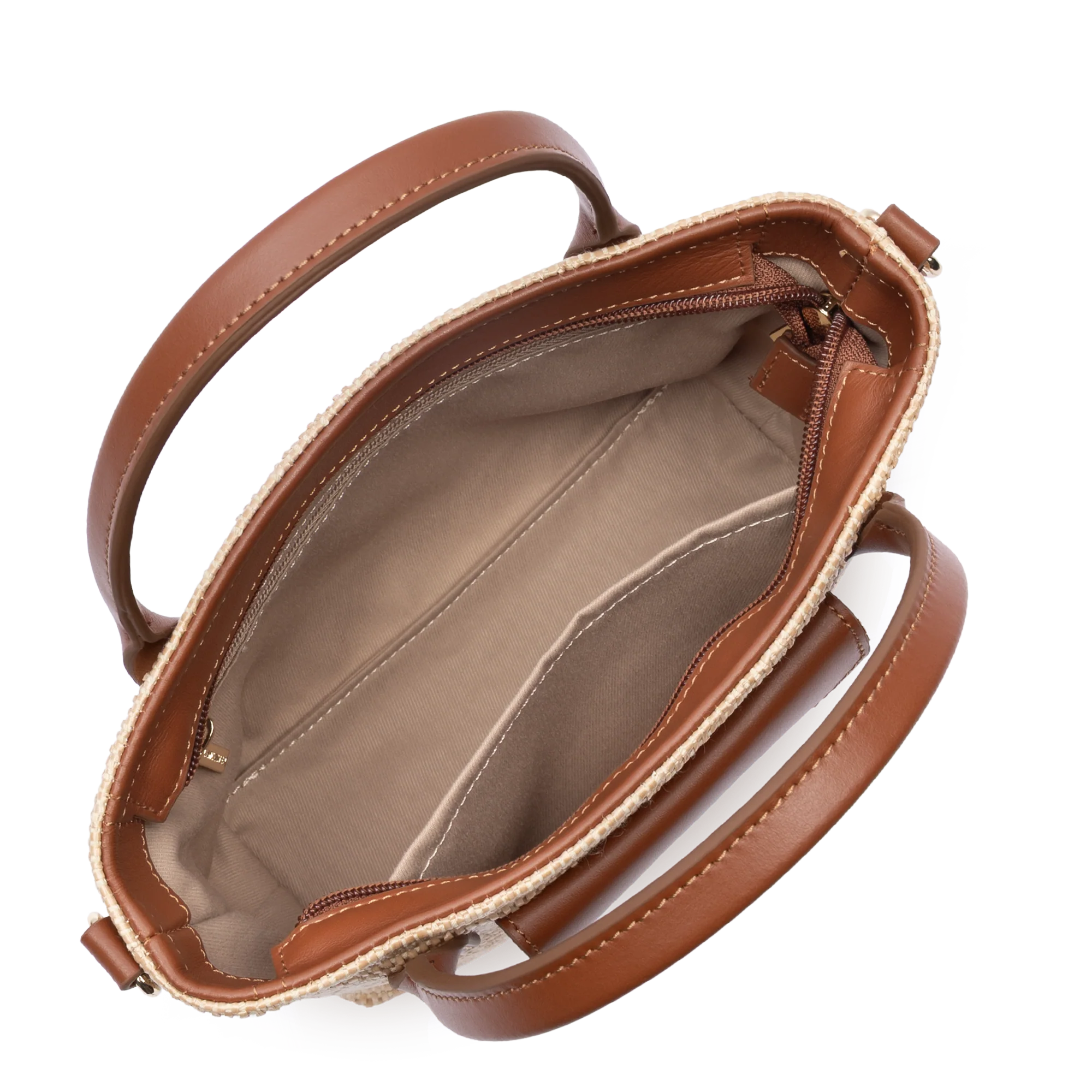 Mini sac cabas main - KBA Marinière Osier - Image 8