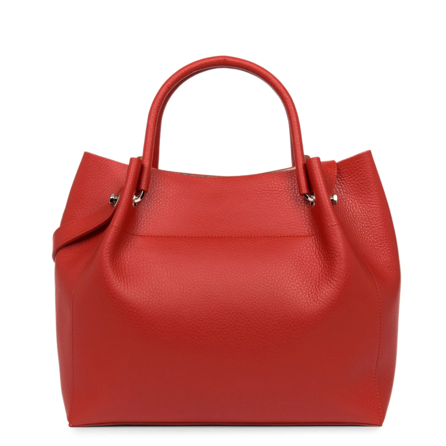 Grand sac cabas épaule - Foulonné Double LOUISA - Image 36