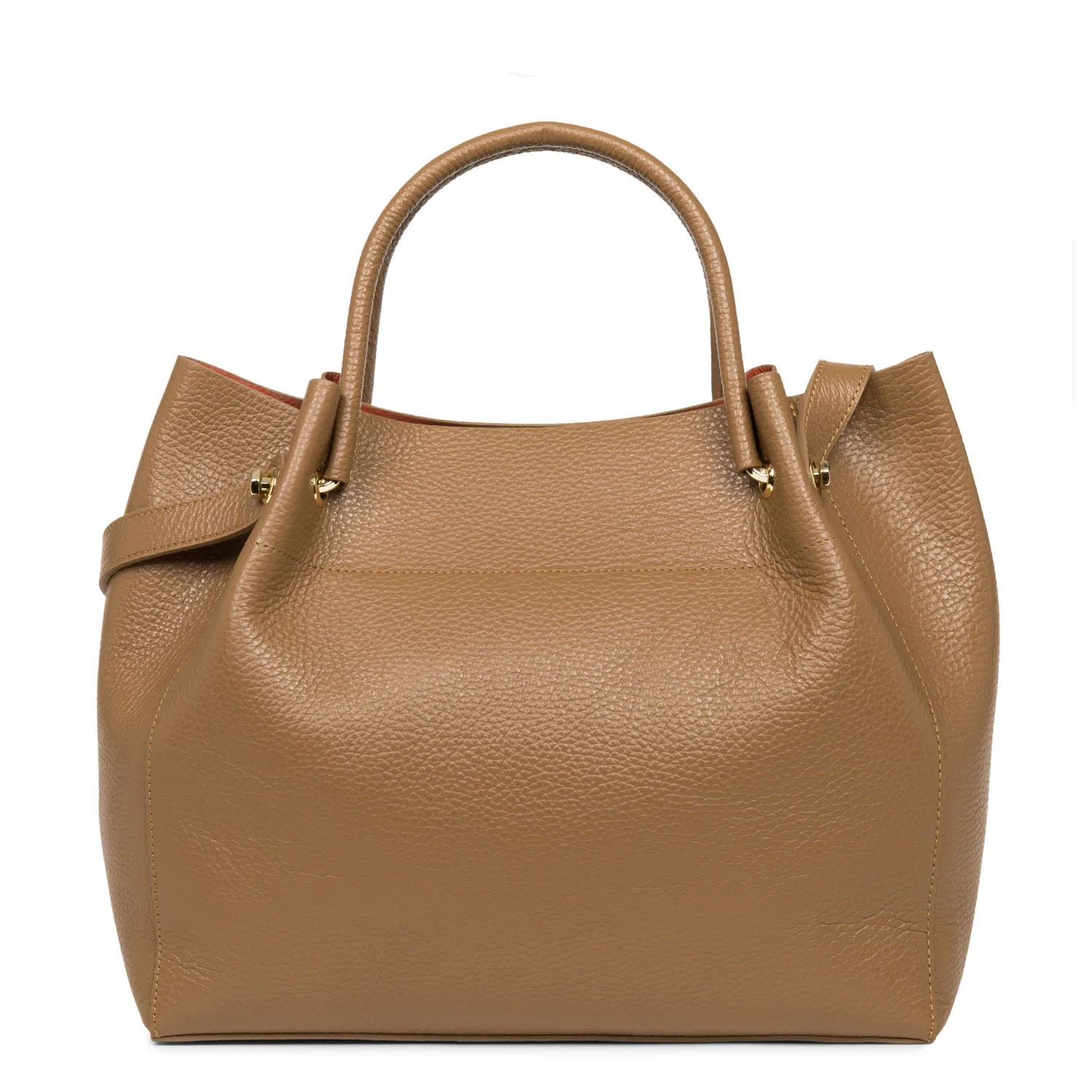 Grand sac cabas épaule - Foulonné Double LOUISA - Image 45