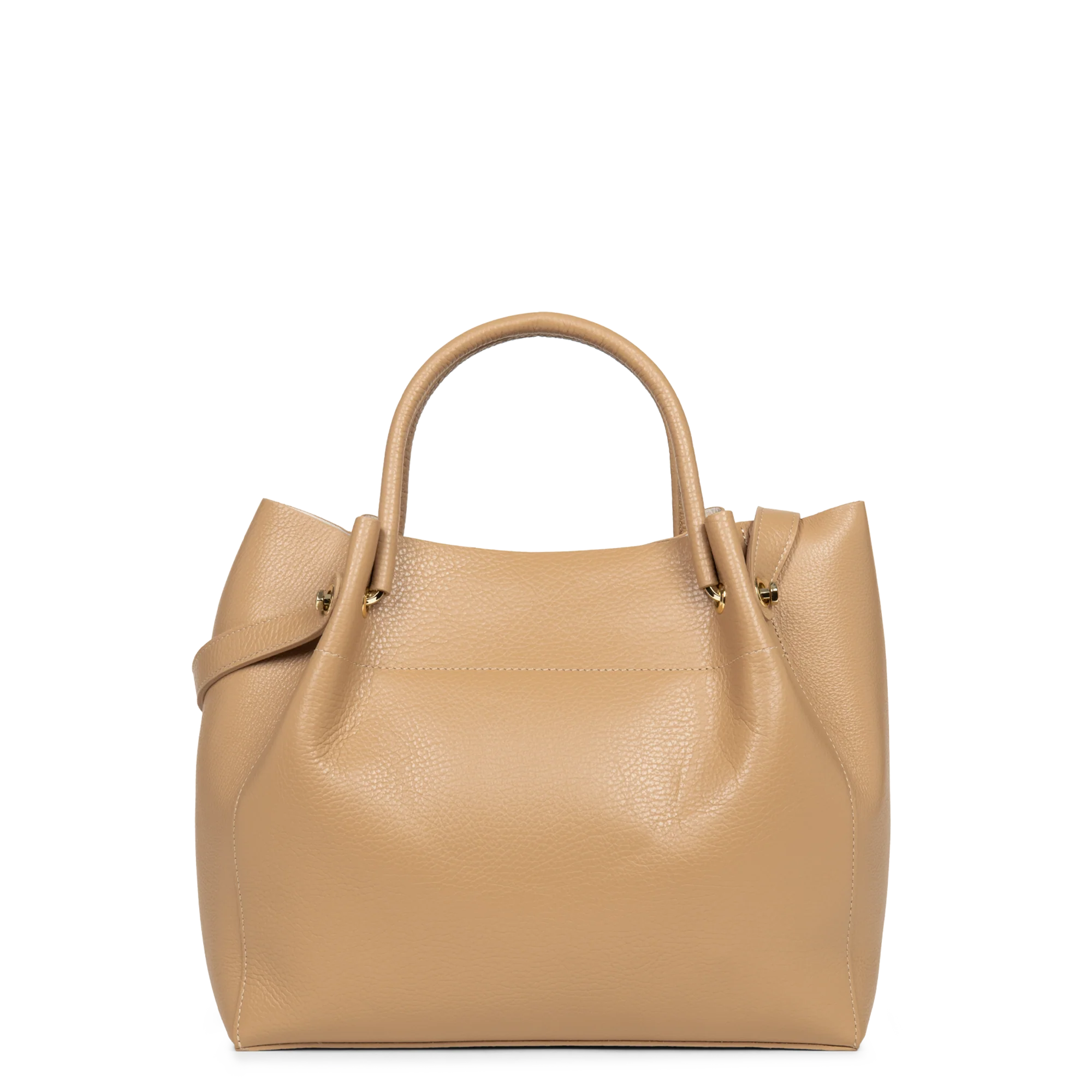 Grand sac cabas épaule - Foulonné Double LOUISA - Image 58