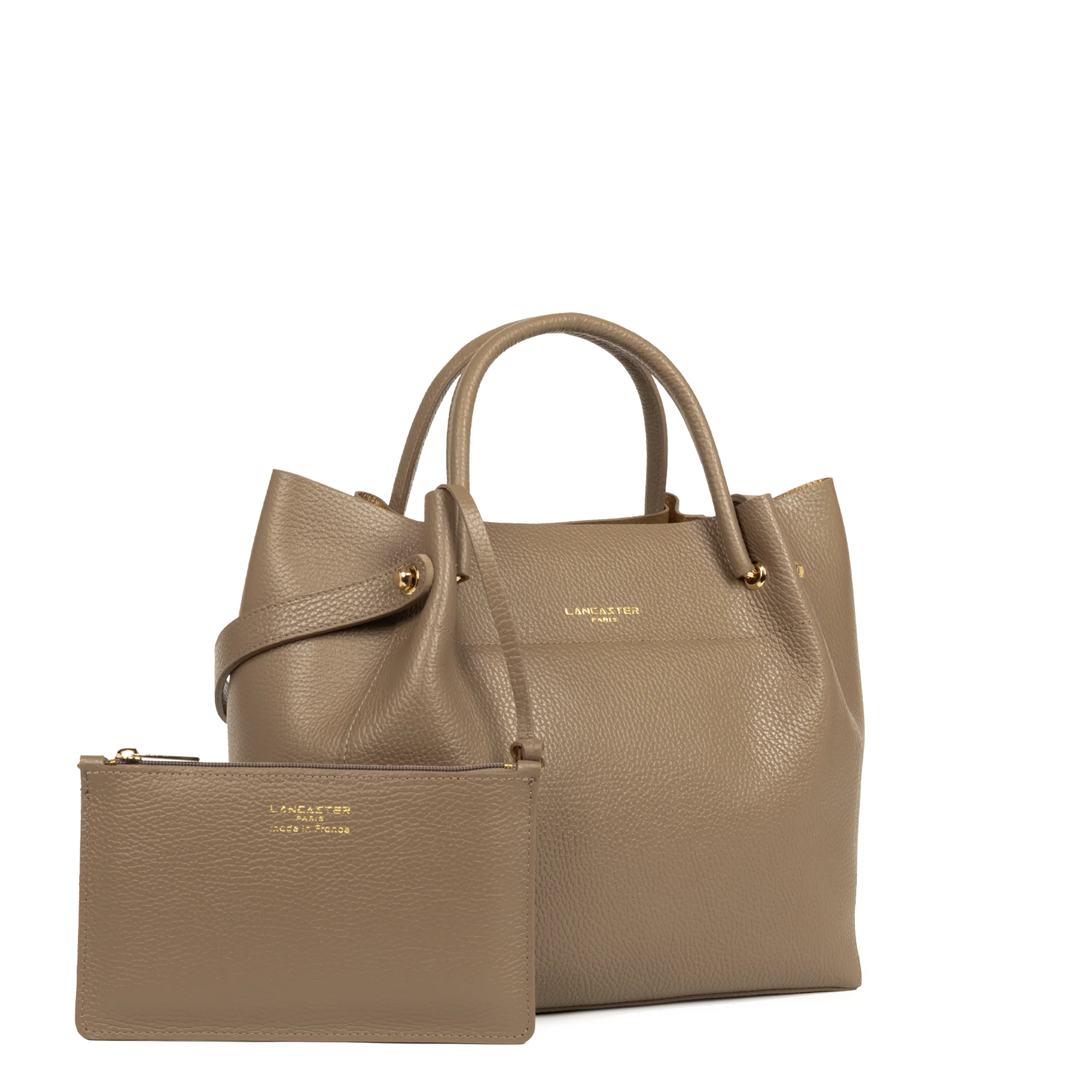 Grand sac cabas épaule - Foulonné Double LOUISA - Image 61