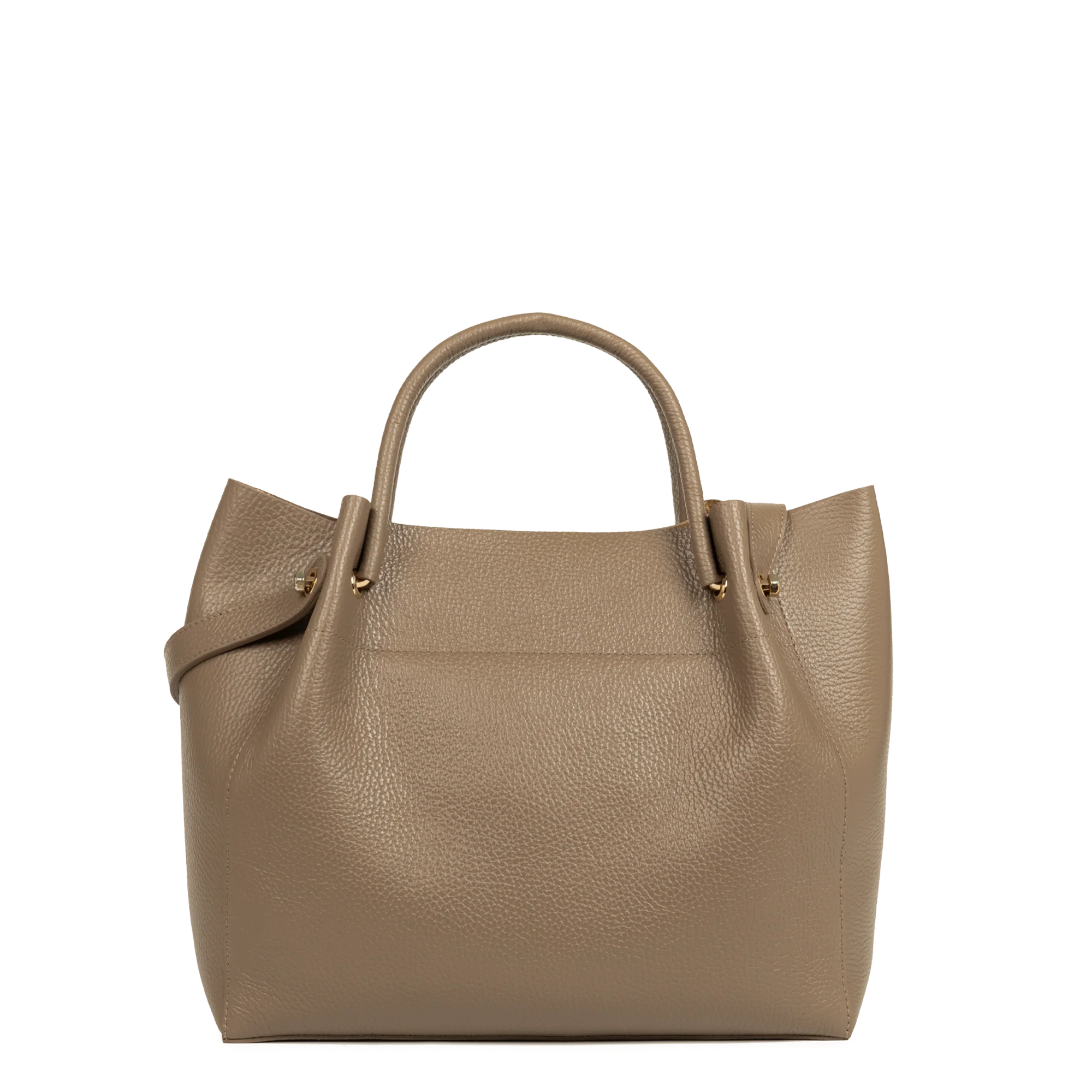 Grand sac cabas épaule - Foulonné Double LOUISA - Image 62