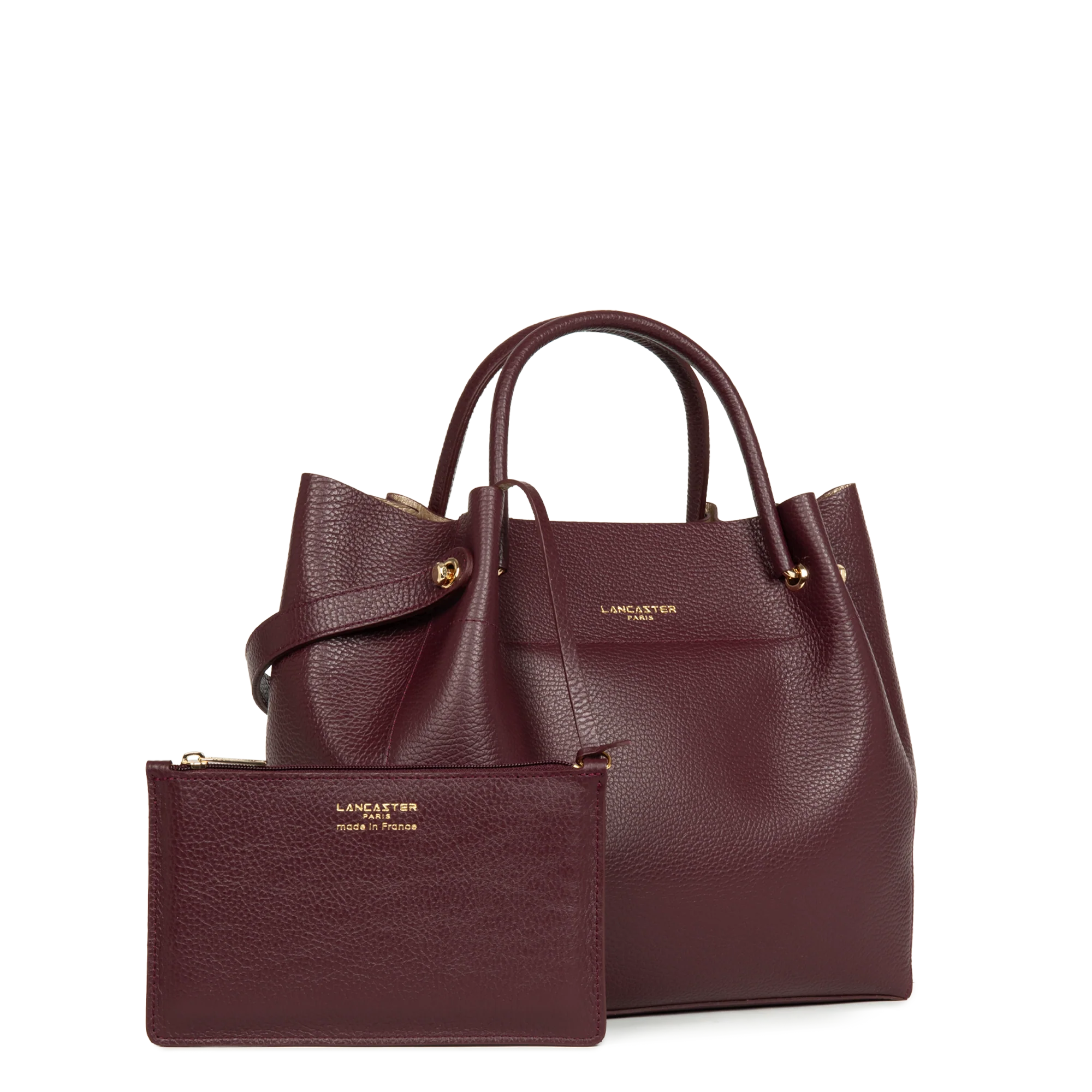 Grand sac cabas épaule - Foulonné Double LOUISA - Image 69