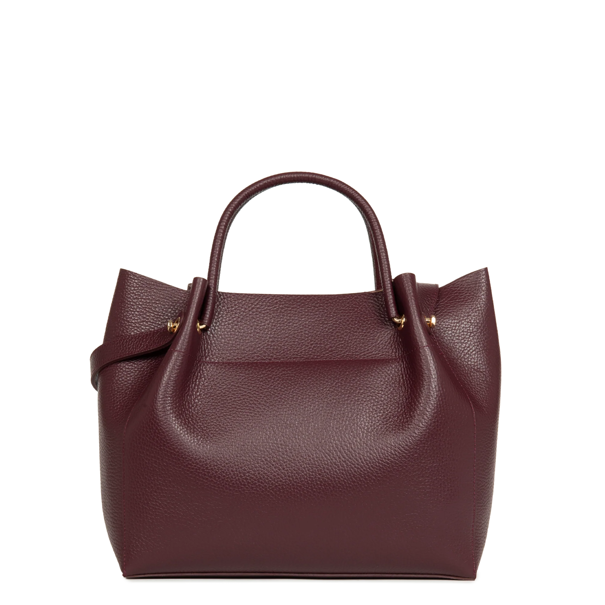 Grand sac cabas épaule - Foulonné Double LOUISA - Image 70