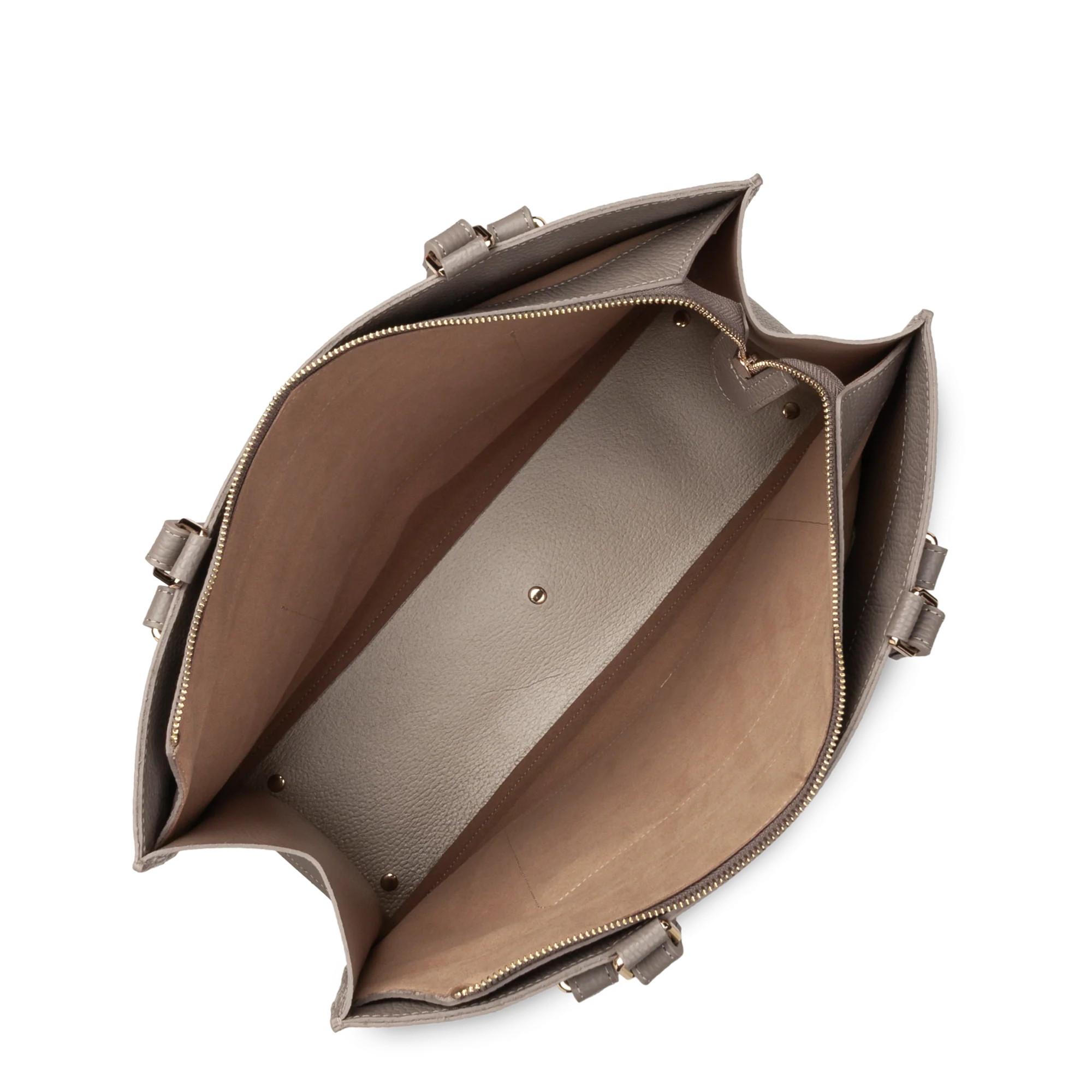 Très grand sac cabas épaule - Foulonné Double DAILY - Image 4