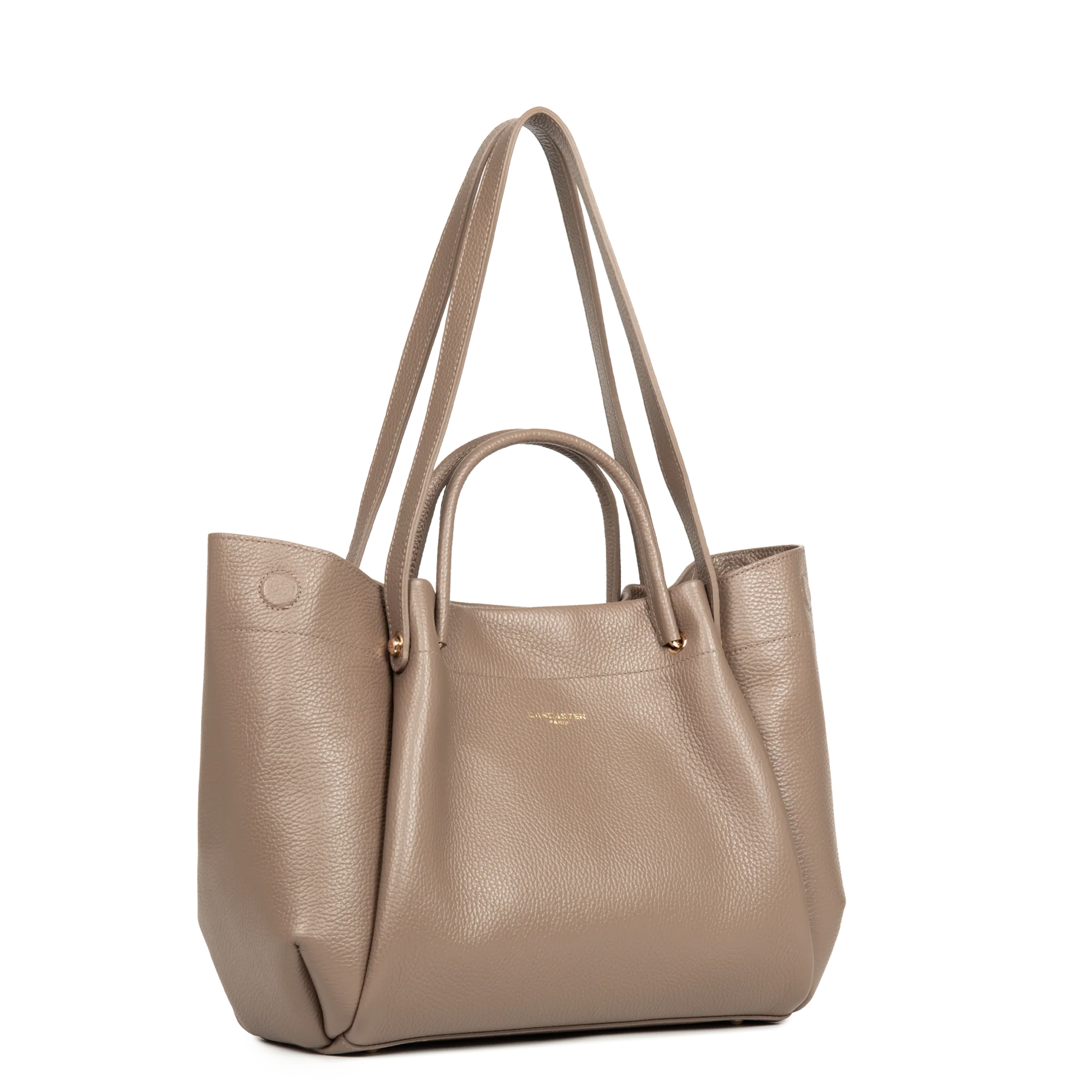 Très grand sac cabas épaule - Foulonné Double LOUISA - Image 30