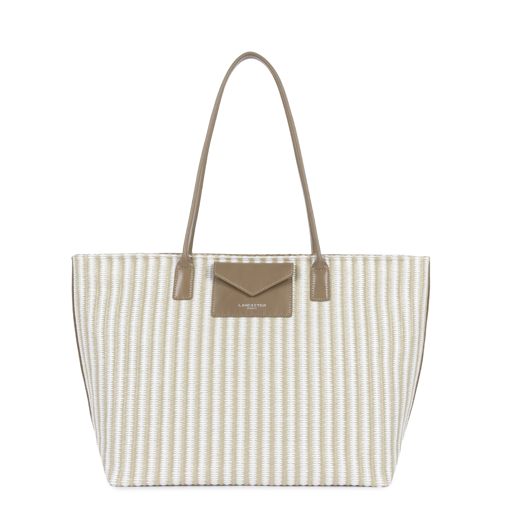 Sac cabas épaule - KBA Marinière Osier