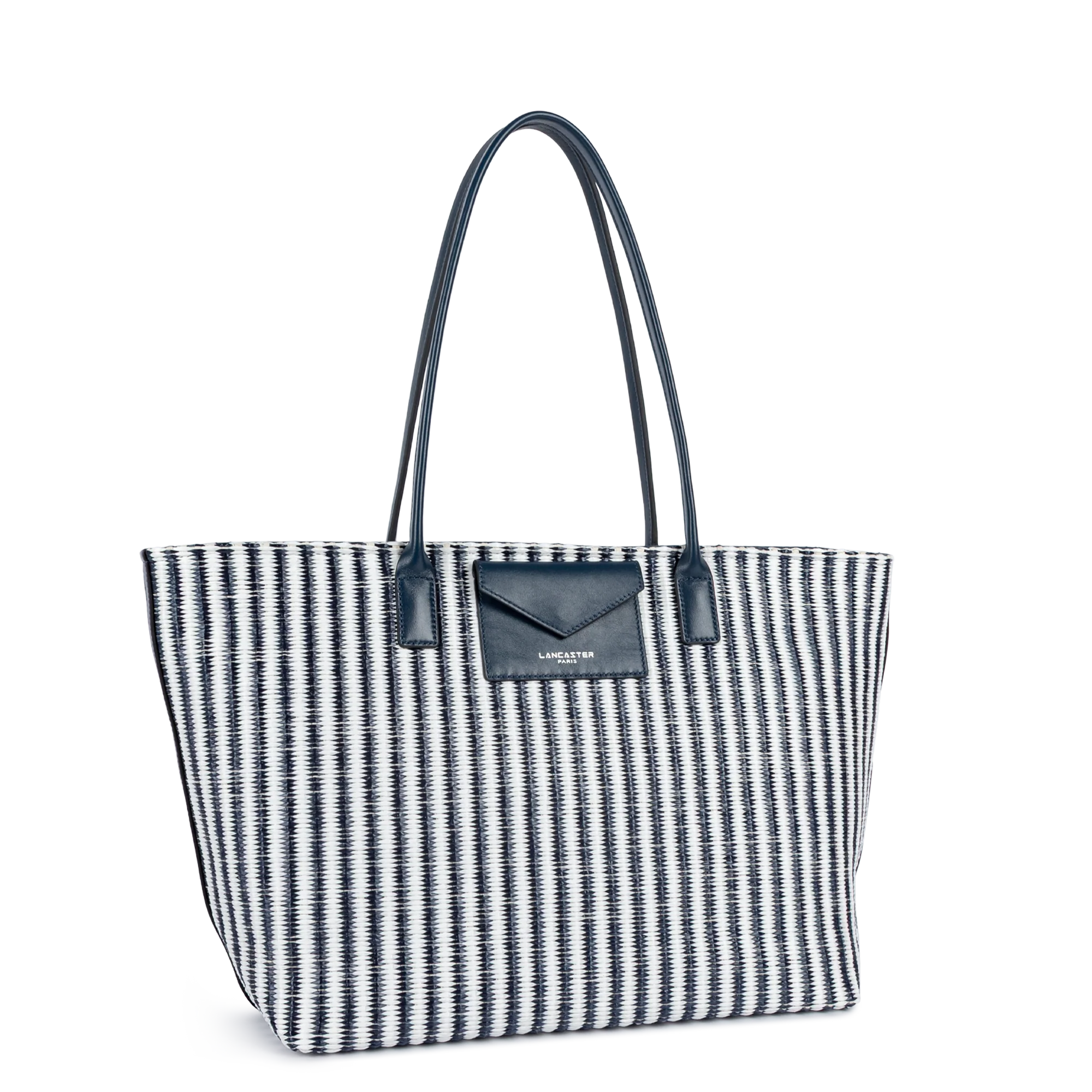 Sac cabas épaule - KBA Marinière Osier - Image 10