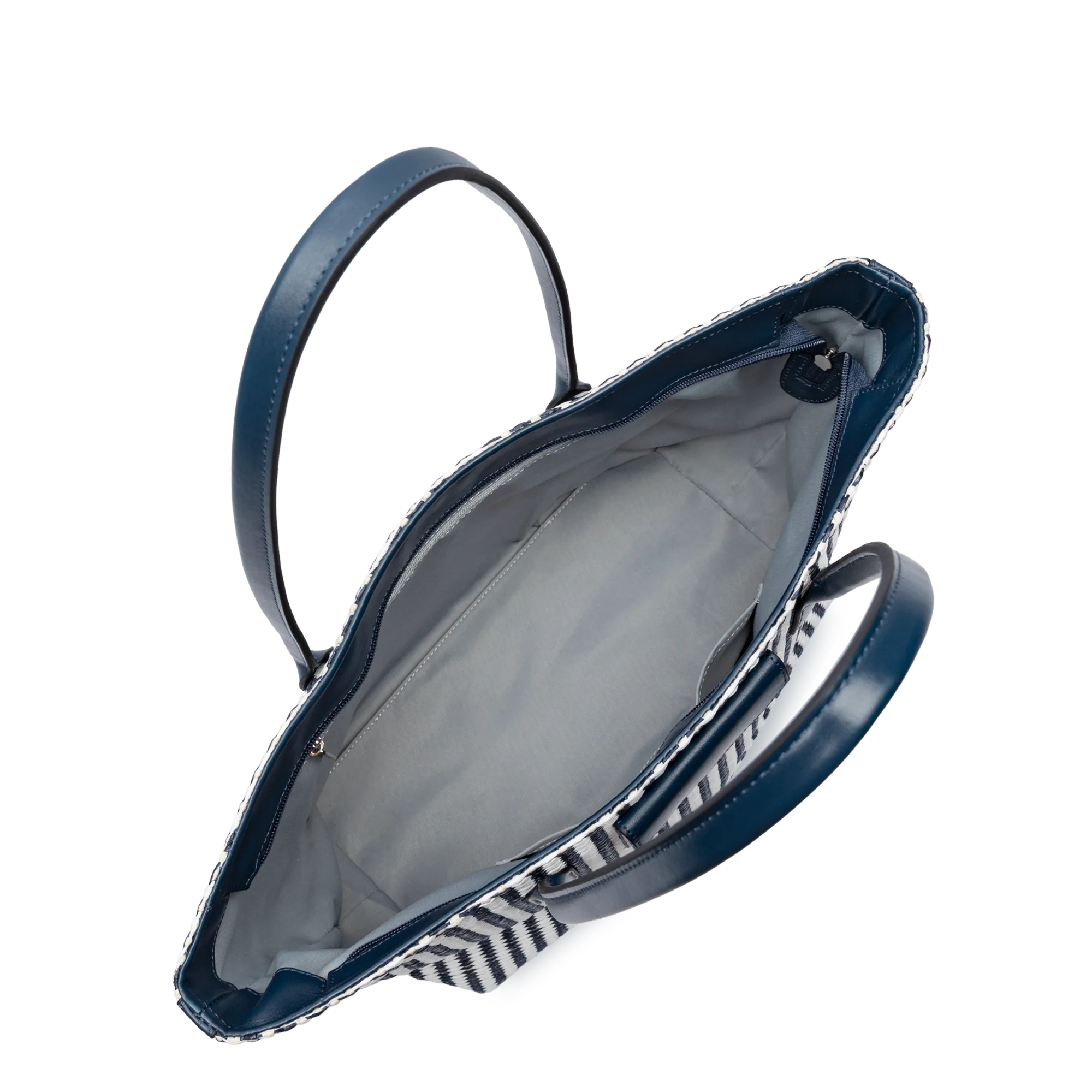 Sac cabas épaule - KBA Marinière Osier - Image 12