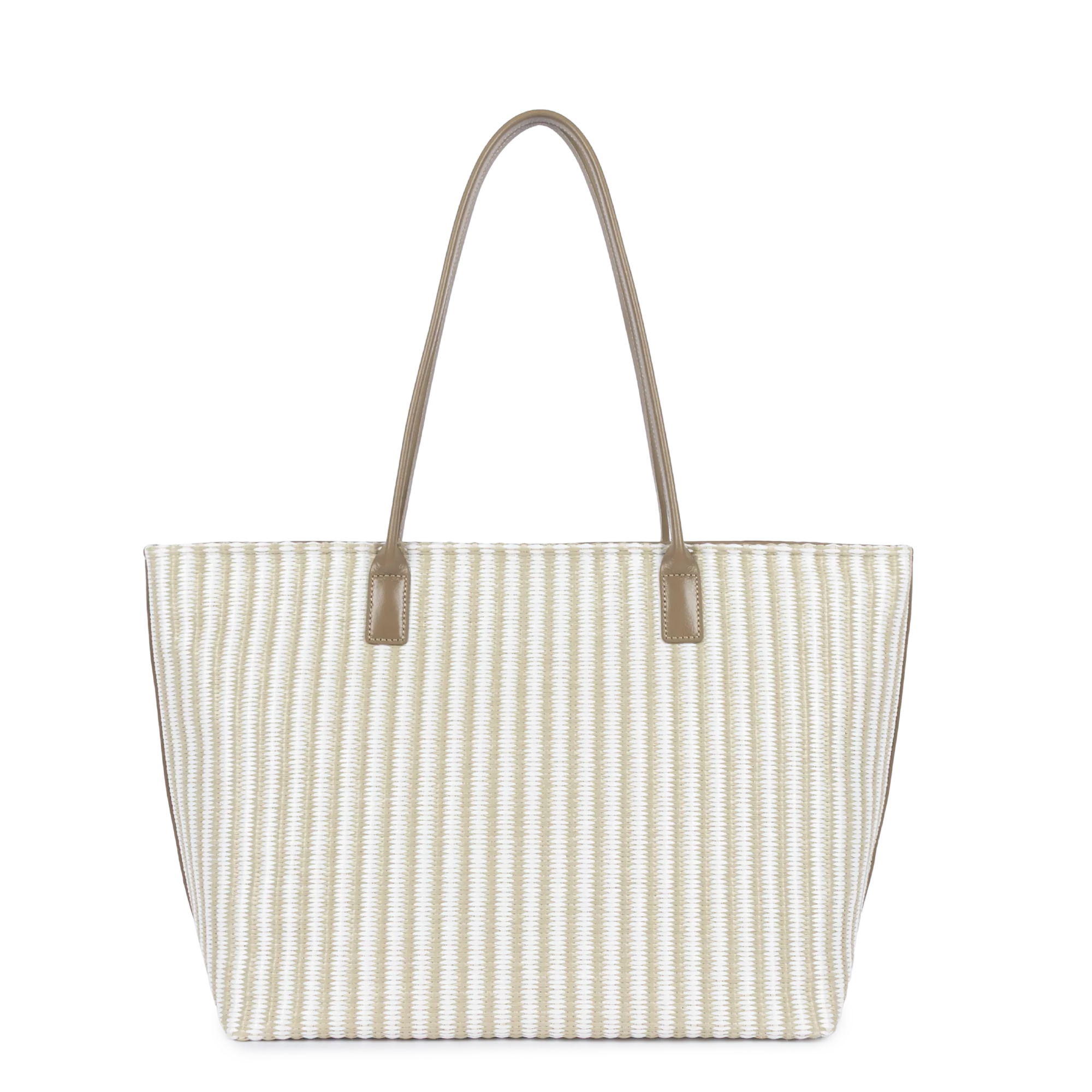 Sac cabas épaule - KBA Marinière Osier - Image 3