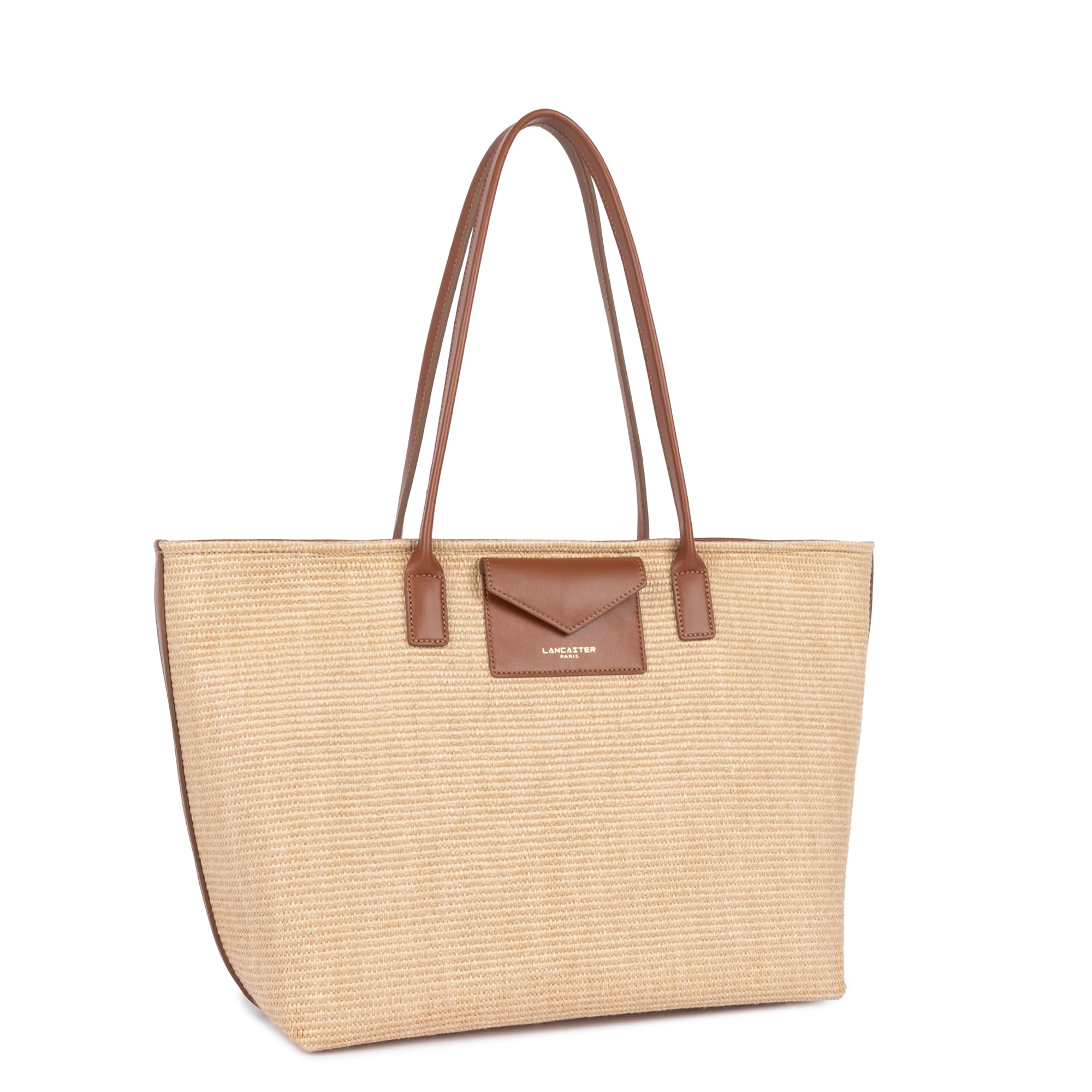 Sac cabas épaule - KBA Marinière Osier - Image 6